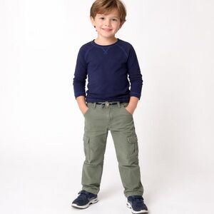 Gymboree Cargo Pants & Shirt Matching Set Boys Size 3/4